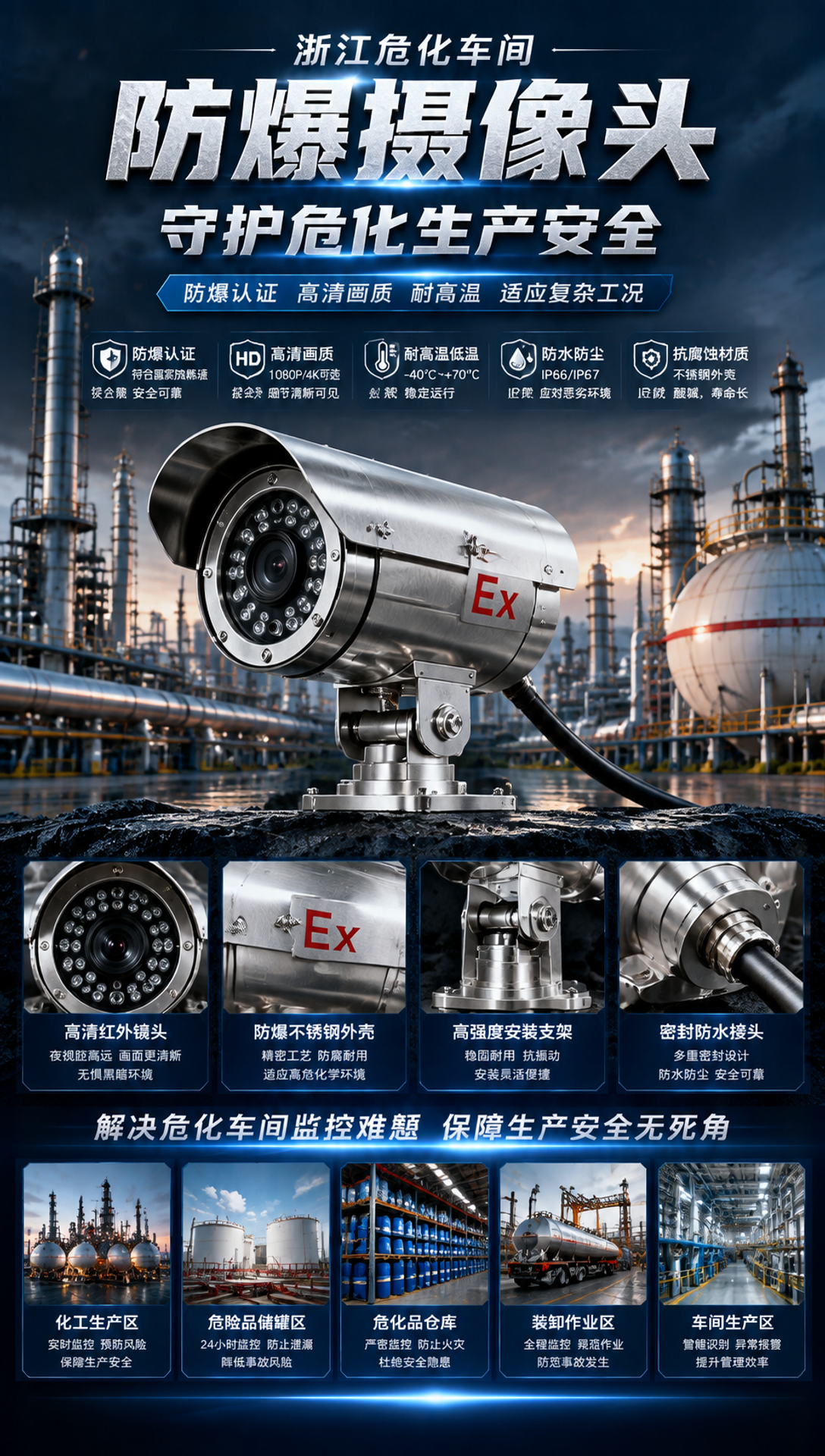 临汾防爆摄像机产品展示12